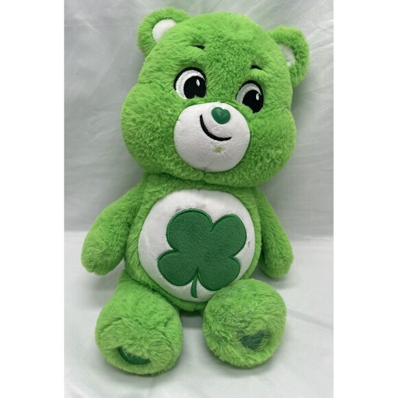 Care Bears 13" Good Luck Plush Bear Basic Fun 2020 Stuffed Animal Toy - Picture 12 of 16